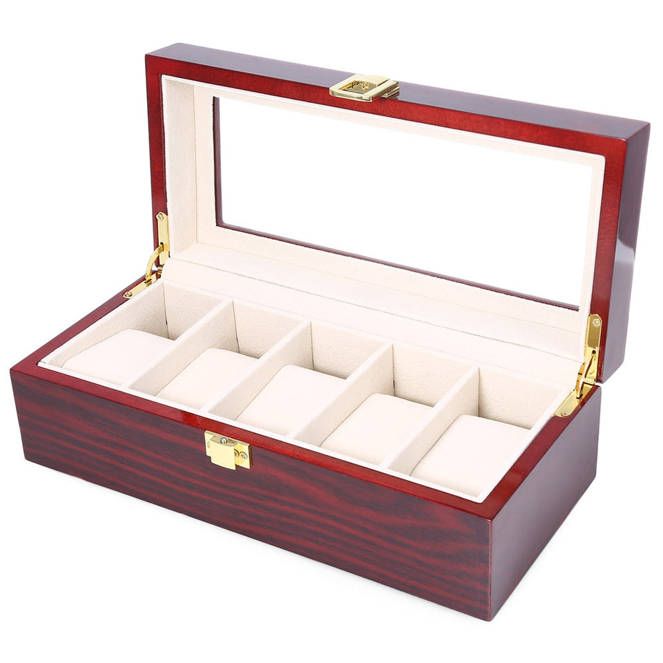 Luxury wooden watch box hot sale