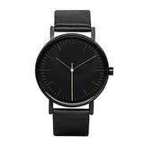 Black & Black Minimalist Watch