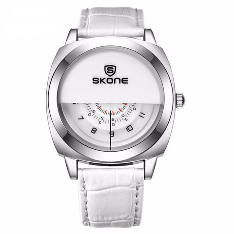 Futuristic White Watch