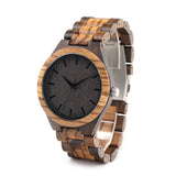 Gradient Wood Wristwatch