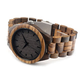Gradient Wood Wristwatch
