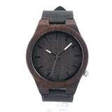 Dark Wood Minimalist Watch